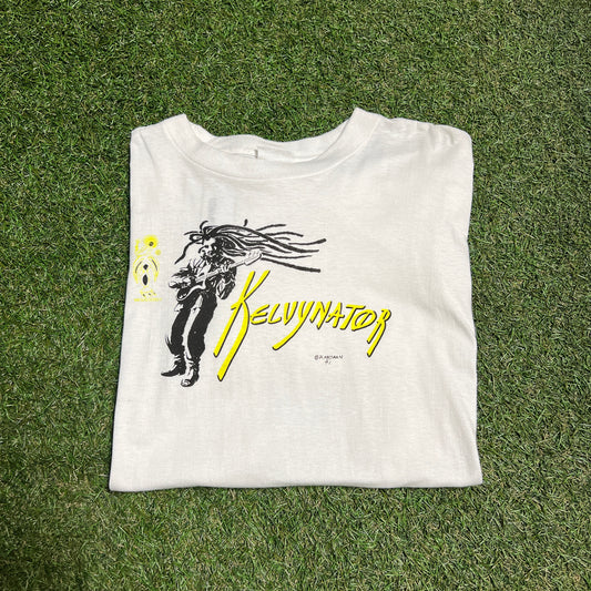 1991 Kelvynator tee white Size XL USED v12154