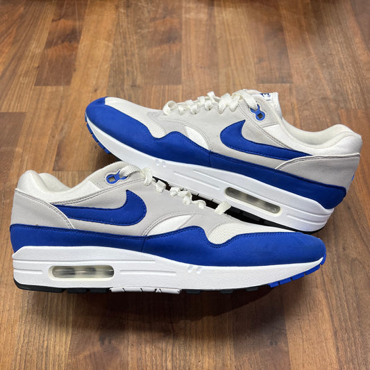 Nike Air Max 1 Anniversary Royal 2017 Size 11 USED s16154