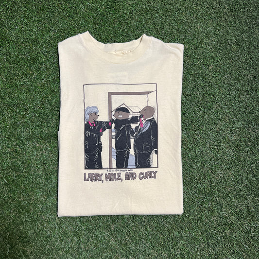 80's The Three Stooges Mice Cream Tee Size Large USED v13574
