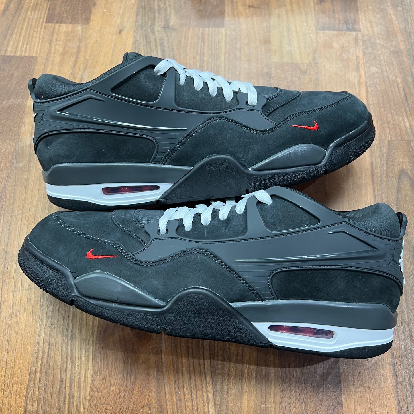 Jordan 4 RM Nigel Sylvester Driveway Grey Size 11.5 USED s16089