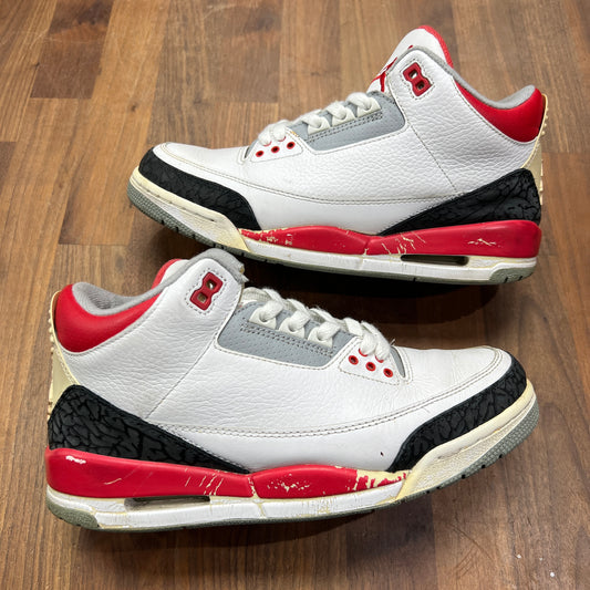 Jordan 3 Fire Red 2006 Size 8.5 USED s13311