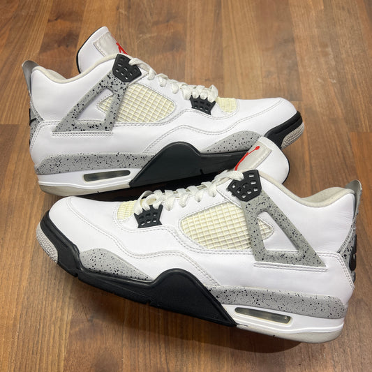 Air jordan 4 White Cement Size 11 Used S14381