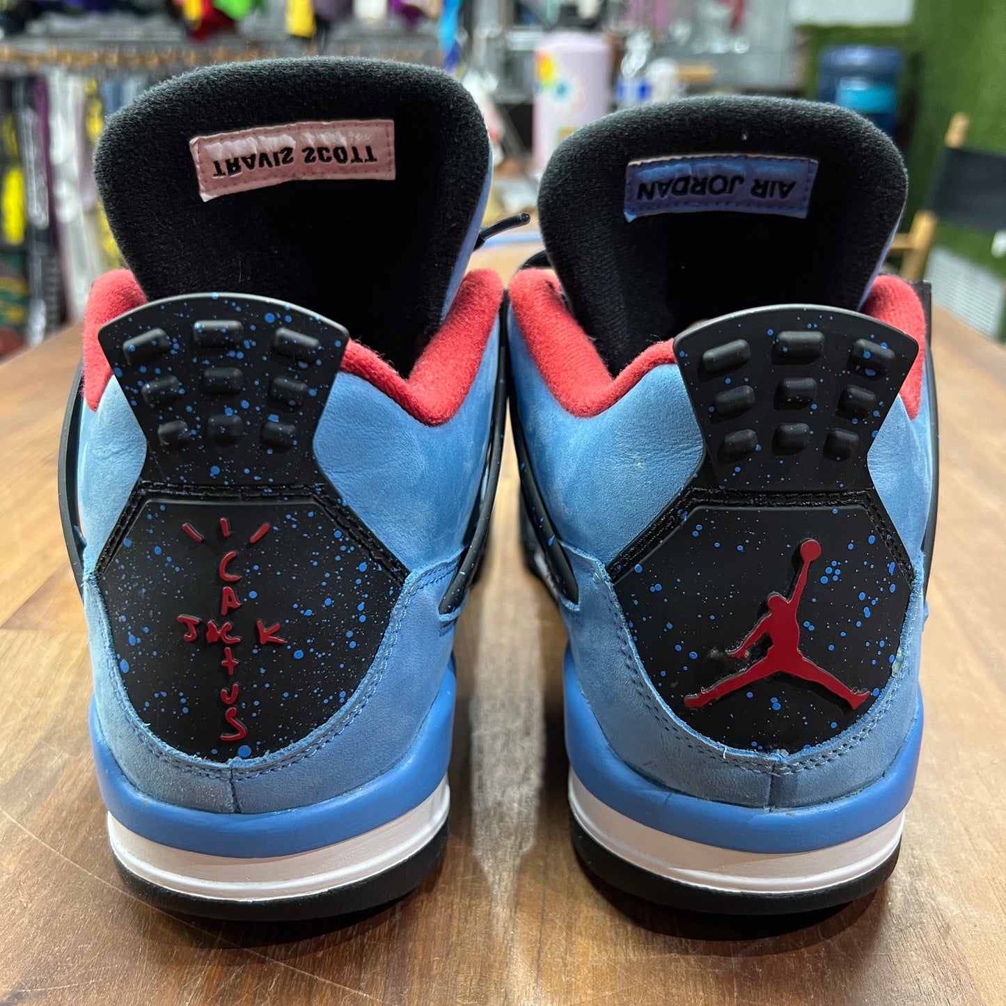 Jordan 4 Travis Scott Cactus Jack Size 8 USED s14488