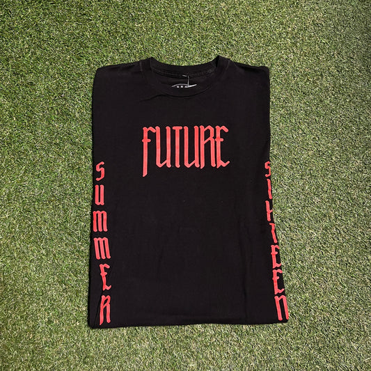 Future Summer Sixteen Black Tee Size Large USED v1821