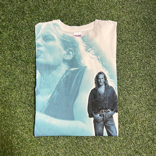 Michael Bolton 1994 Tour Full Print Tee Size XL USED v8654