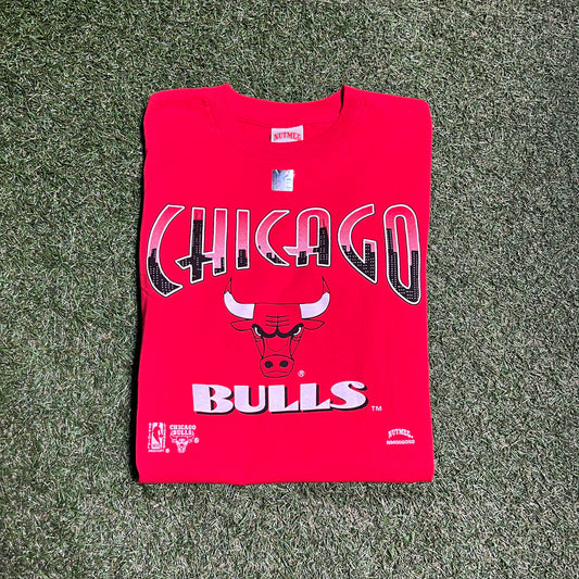 Chicago Bulls Promotional 90's Tee Size XL USED v11992