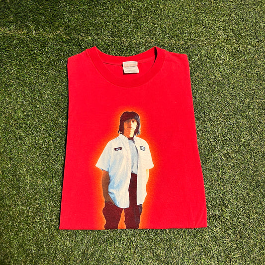 2001 Jeff beck tee red Size Large USED v14132