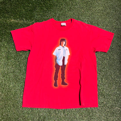 2001 Jeff beck tee red Size Large USED v14132