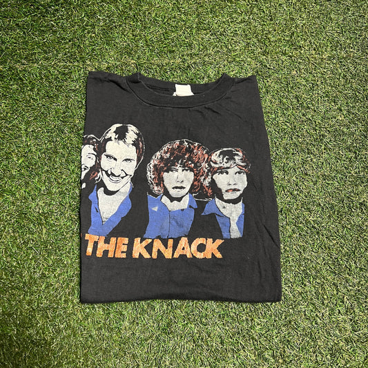 1970 Get the knack tee black Size XS USED v14129