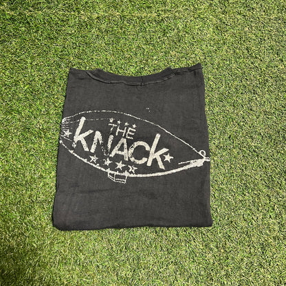 1970 Get the knack tee black Size XS USED v14129