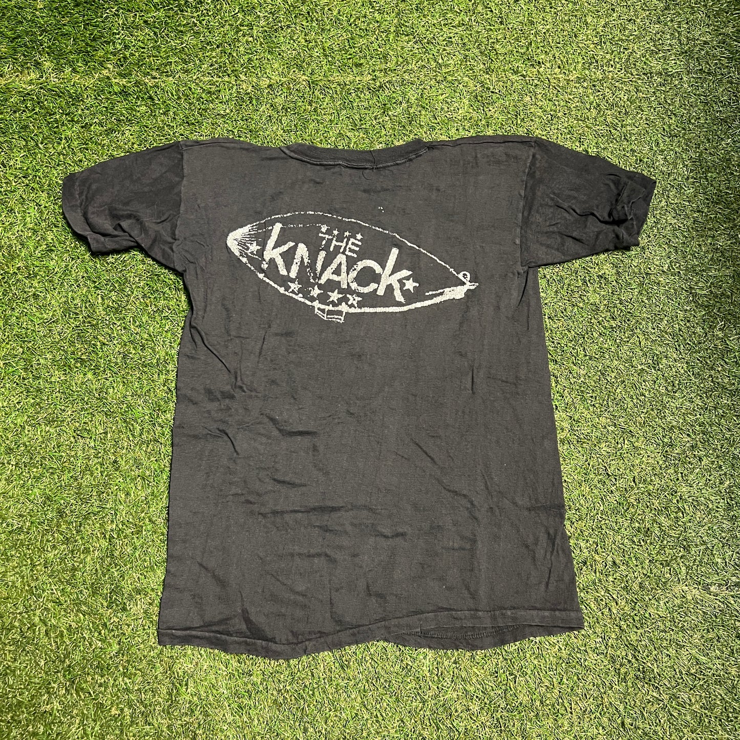 1970 Get the knack tee black Size XS USED v14129
