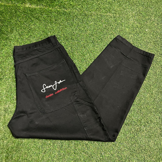 Sean John Denim Collection Black Jeans Size 40 NEW v15329