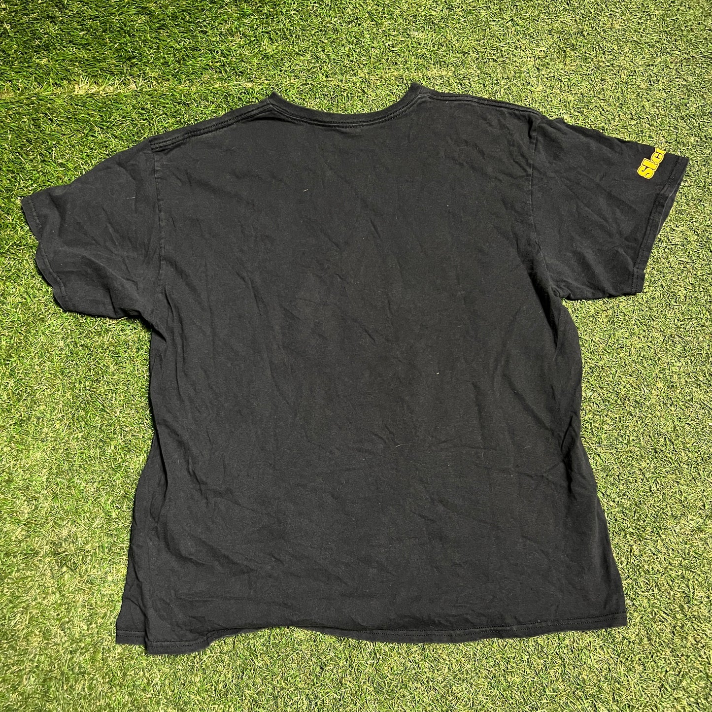 2010s Pittsburgh Steelers AFC North Division Black Tee Size XL USED v15318