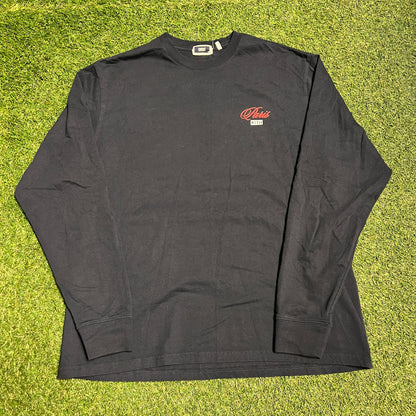 Kith paris longsleeve navy Size Medium USED x11802