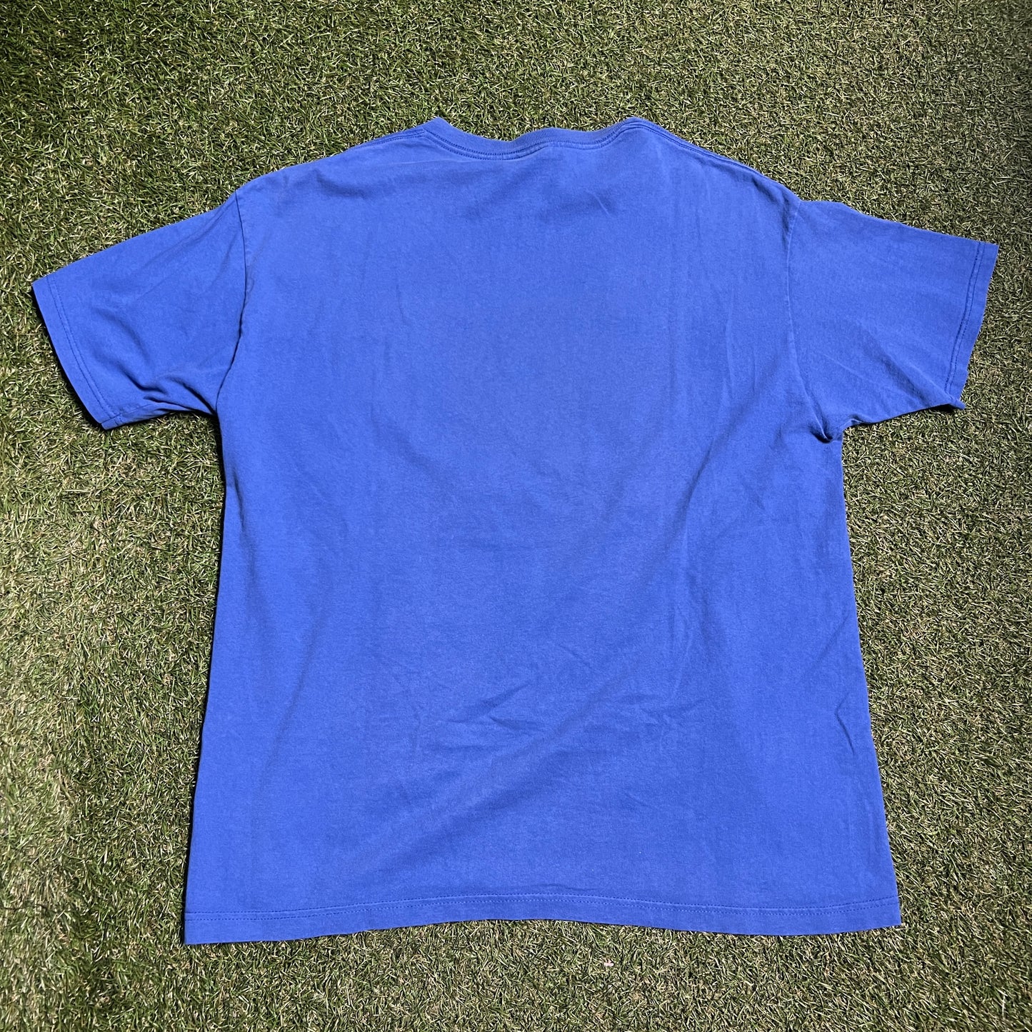 Supreme 2009 slum kids tee blue Size XL USED x11797