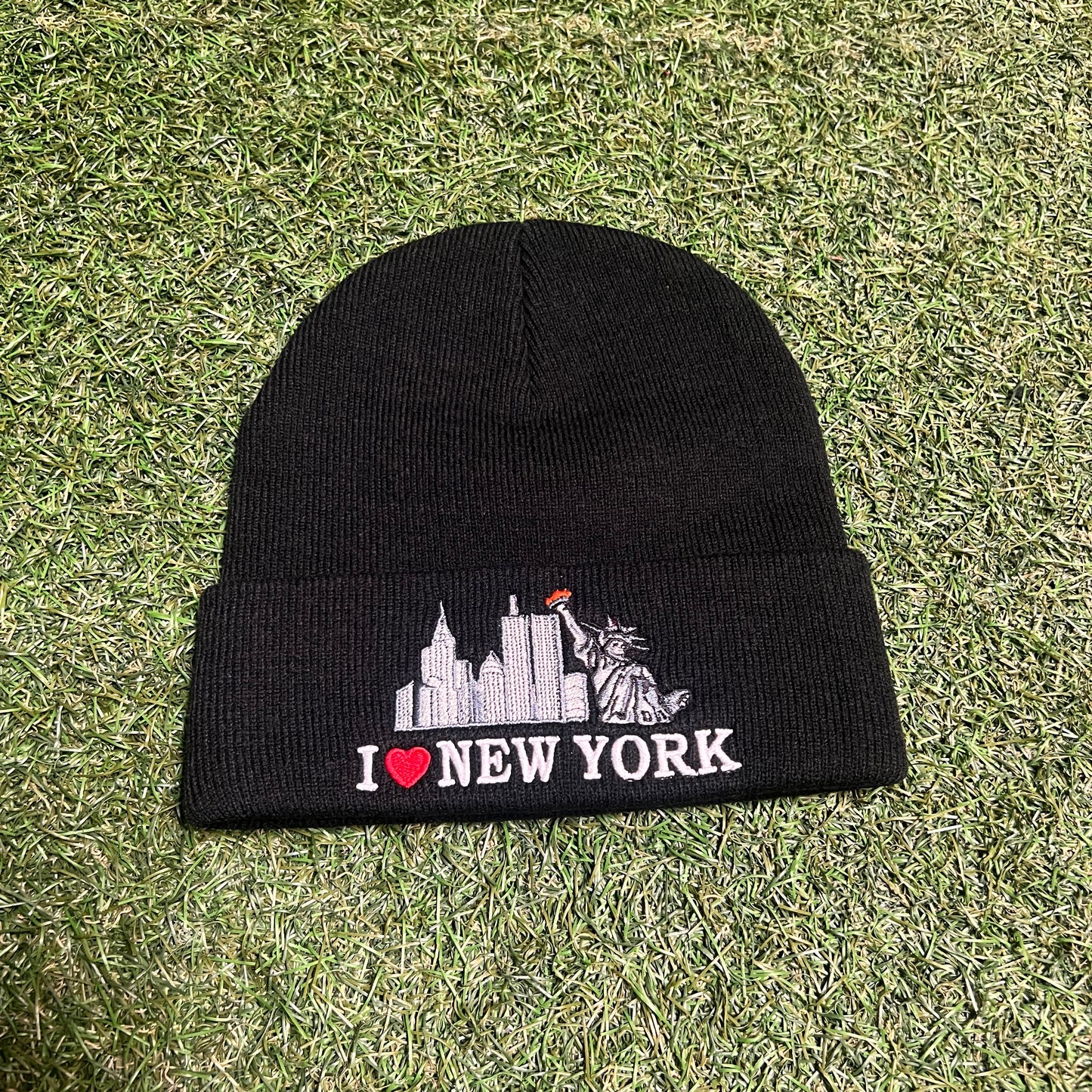 Supreme I Love NY Black Beanie NEW x12767