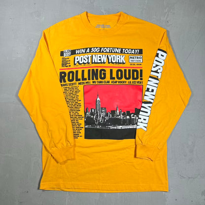Alien Body × Rolling Loud NYC 19 Post Show Tee Size Large USED X18990