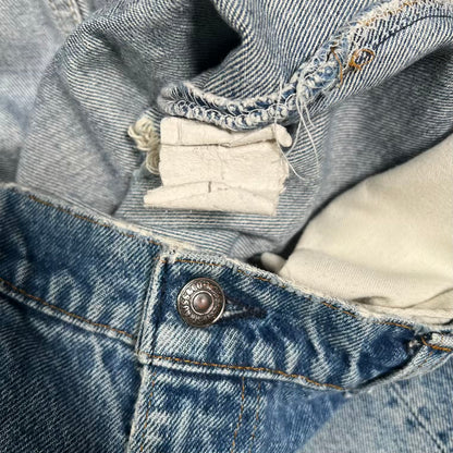 Y2K Levis Blue Denim Jeans Size 34 USED v20452