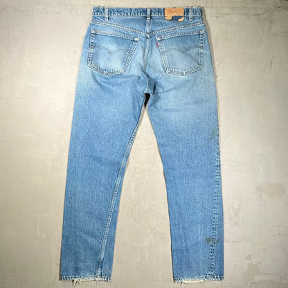 Y2K Levis Blue Denim Jeans Size 34 USED v20452