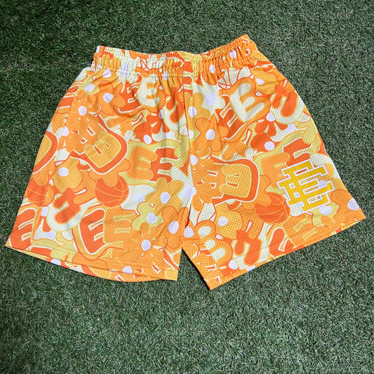 Eric Emanuel EE Hawiian Yellow Basic Short Size Medium NEW x12784