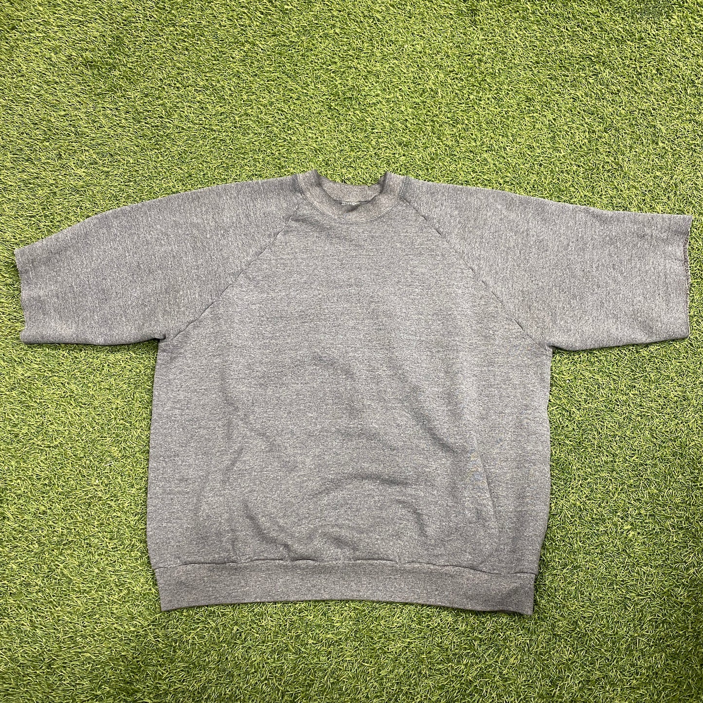 1990s Fruit of the Loom Sweatshirt Tee Grey Size XL USED v14855