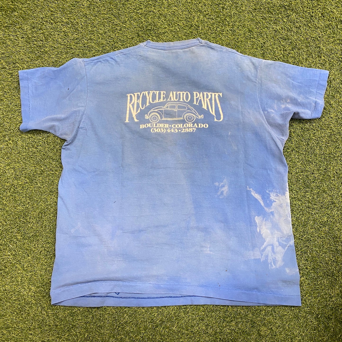 1990 Volkswagen Tee Blue Size XL USED v14854