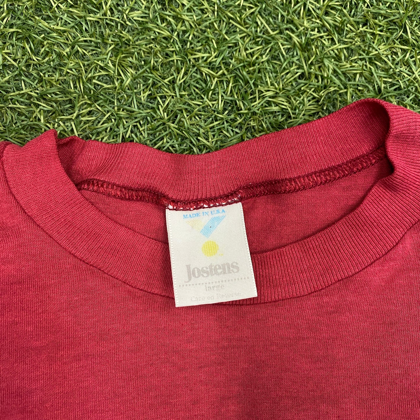 1991 Philadelphia Philles Red Tee Size Large USED v14863
