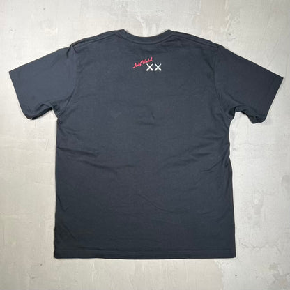 Kaws Warhol Uniqlo Figure Tee Black Size XL NEW x19004