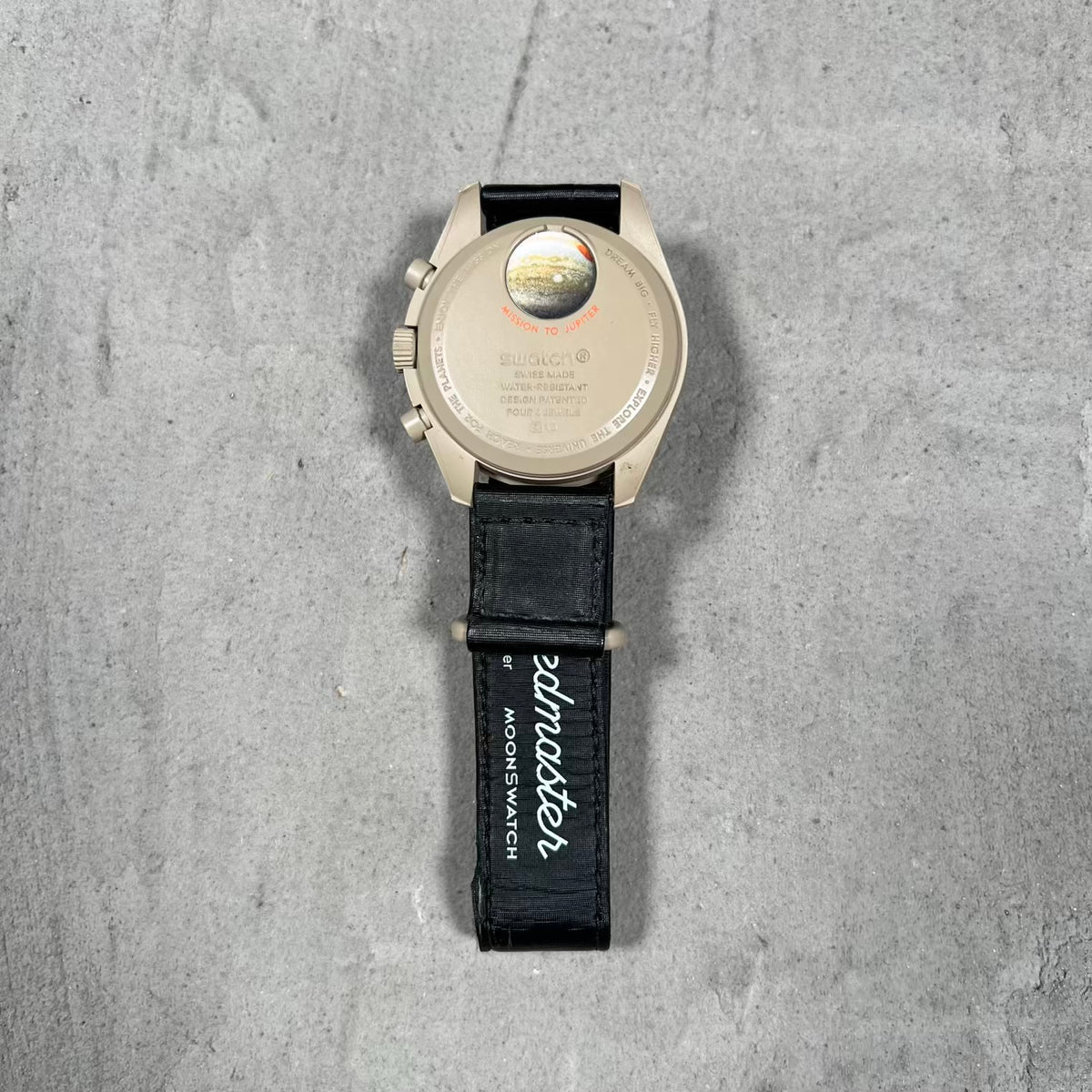 Omega Swatch Bioceramic MoonSwatch "Mission to Jupiter" USED x18896