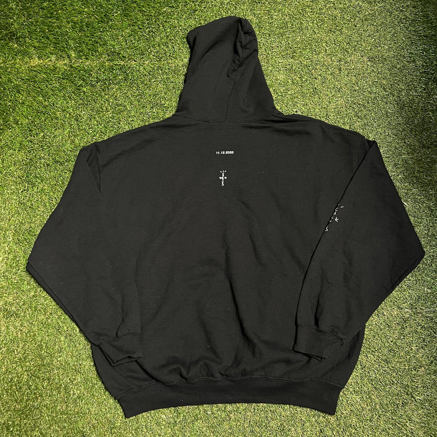 Cactus jack corrupted hoodie black Size Large NEW x11840