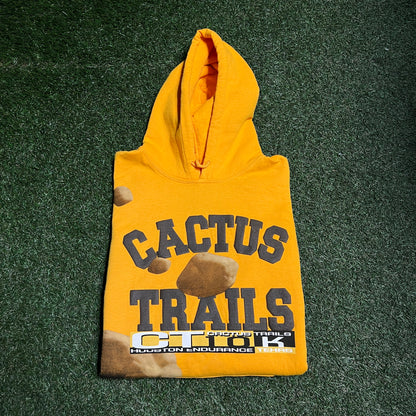 Travis Scott Boulder Varsity Hoodie yellow Size Large NEW x11841