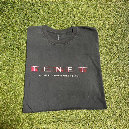 Travis Scott Tenet tee black Size Large NEW x11835