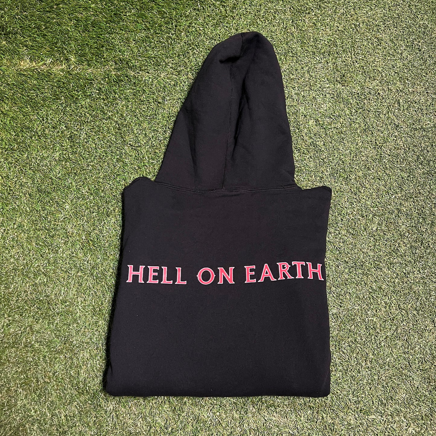 Supreme SS18 Hellraiser Hell on Earth Hooded Sweatshirt Size Large NEW x11833