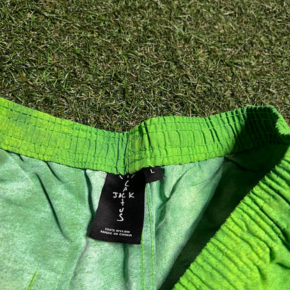 Travis Scott Shamrock Shake Shorts green Size Large NEW x11842