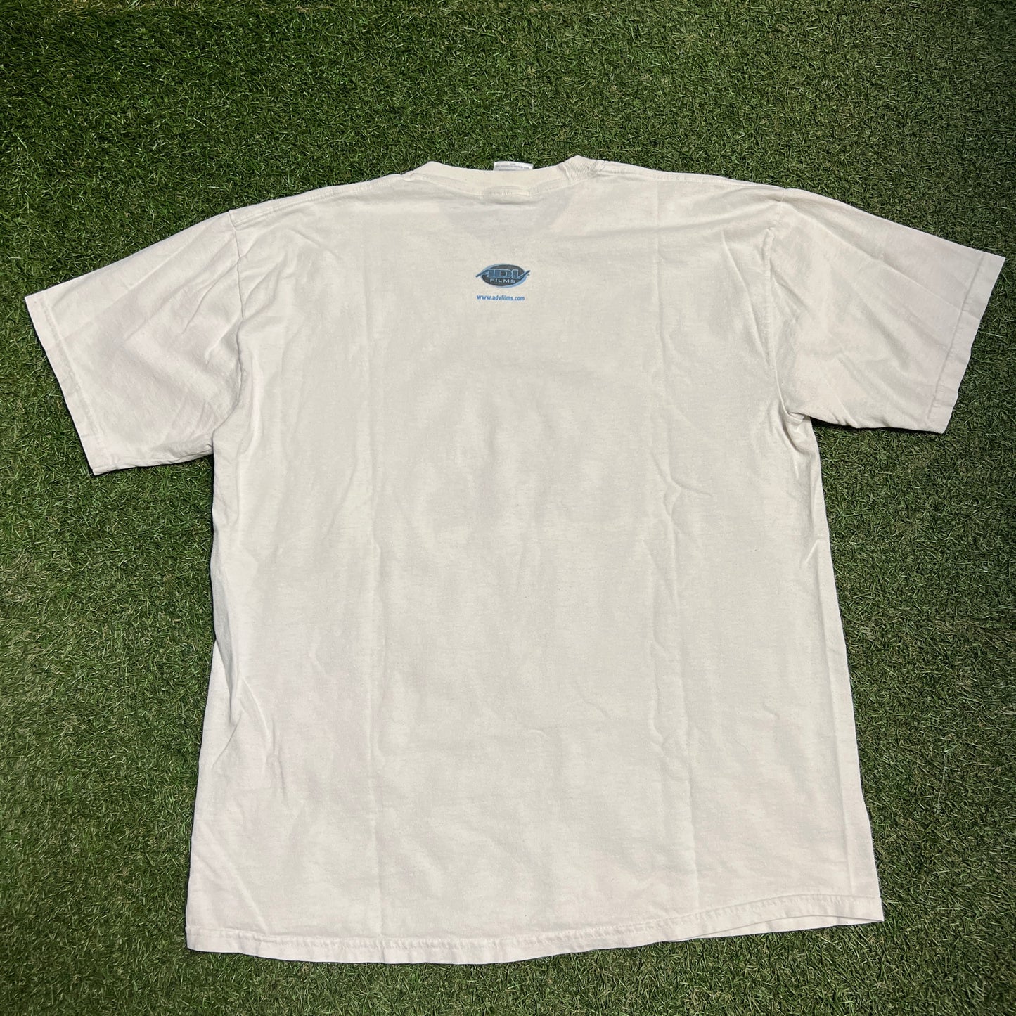 1990s Full Metal Panic Promo White Tee Size XL USED v15342