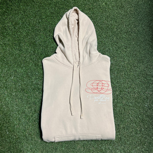 Juice Wrld 999 Beige Hoodie Size XL USED x4496