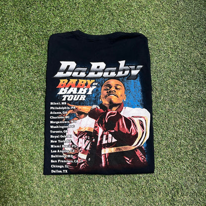 Dababy baby baby tour longsleeve Size XL USED v14299