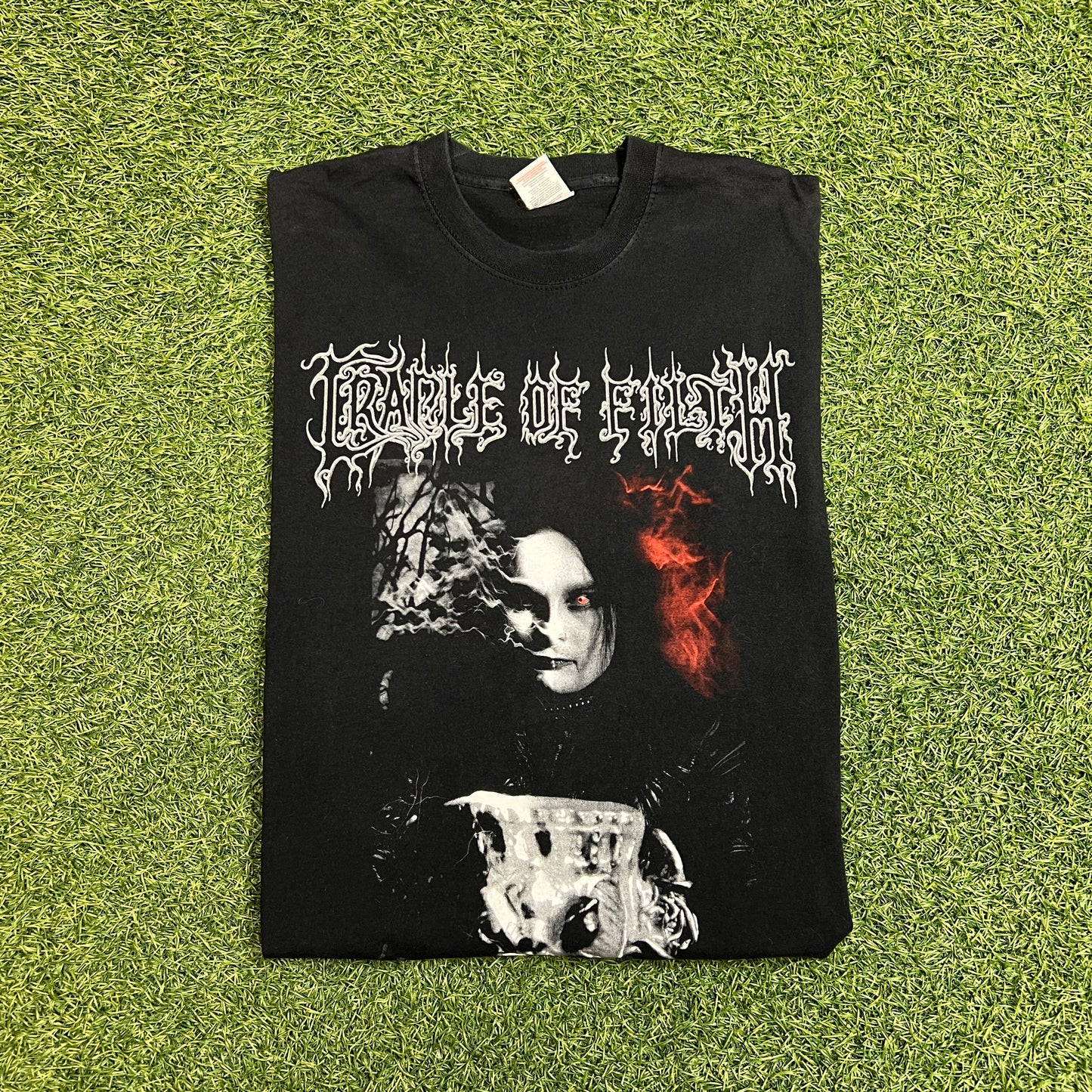 2004 Cradle Of Filth Black Is My Heart Longsleeve Size XL Used v12098