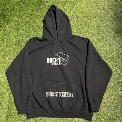 Rock 1 Stock 1 Hoodie Black Size XL Used V14322