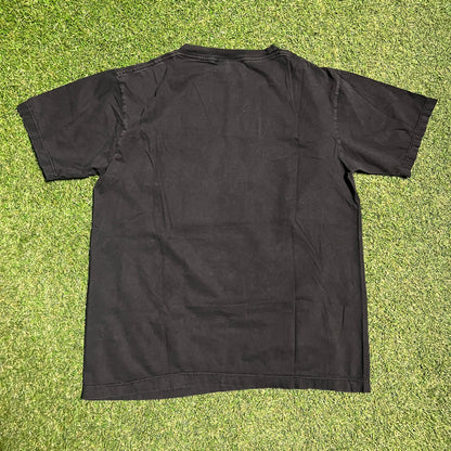 Eminem My Name Is... Pope Smokes Dope Black Tee Size Large USED v8846