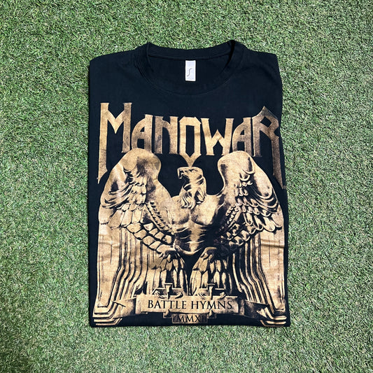Modern ManOWar Black Battle Hymns Tee Size 3XL USED v15406