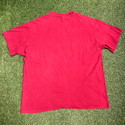 1990s Brooklyn College Tee Size XL USED v15399