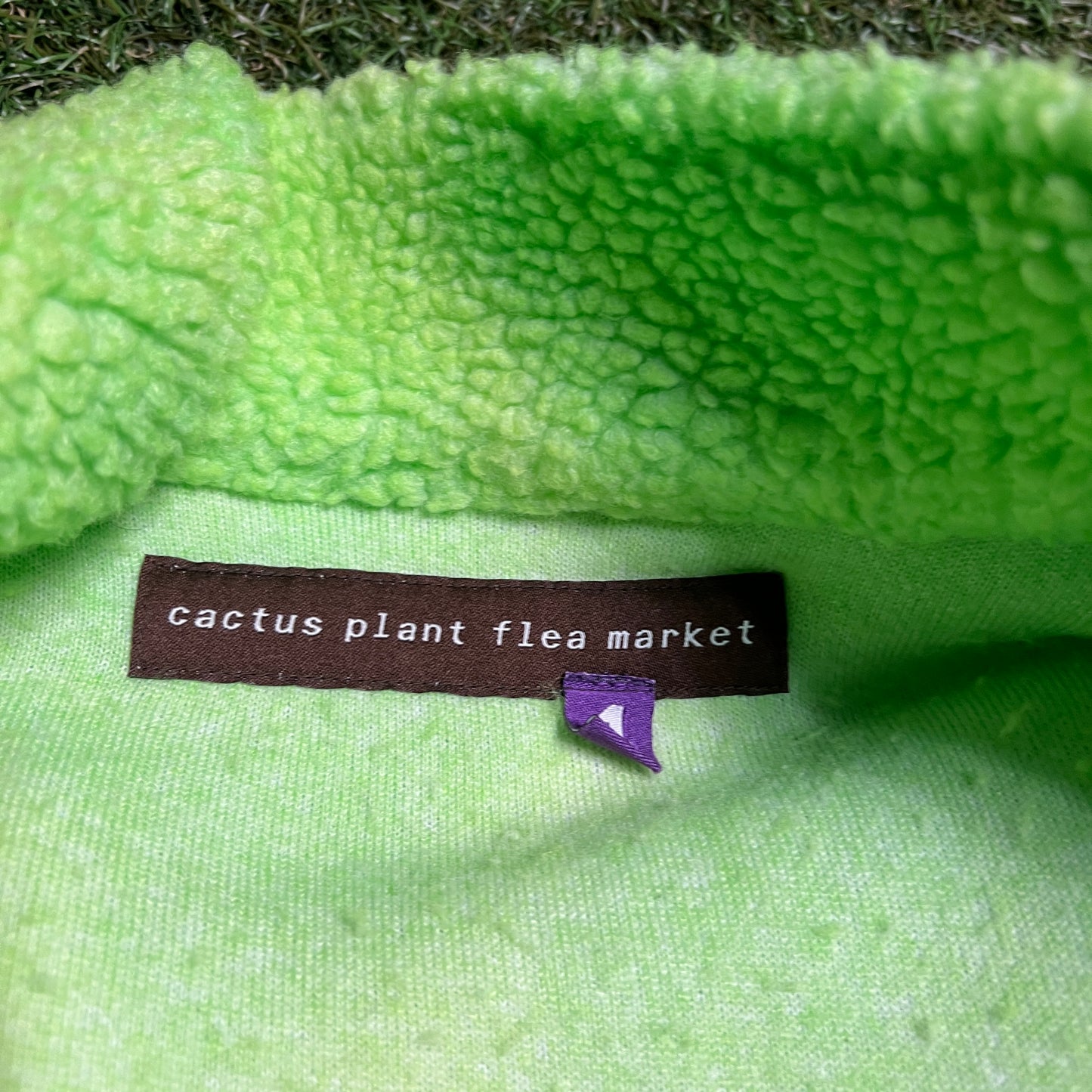 CPFM Purple Lime Pullover Fleece Size 4 (XL) USED x11916