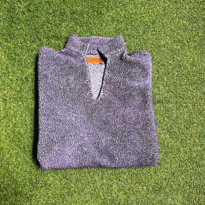 CPFM Purple Grape Cowboy Pullover Fleece Size 4 (XL) USED x11915