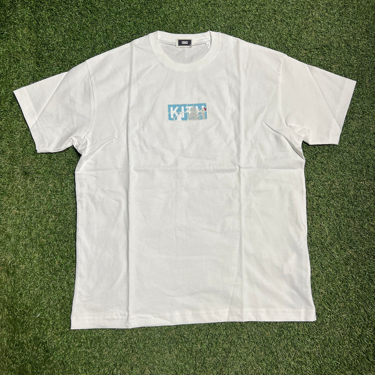 Kith Kithmas Scenic Logo Tee White Size Medium New x12876