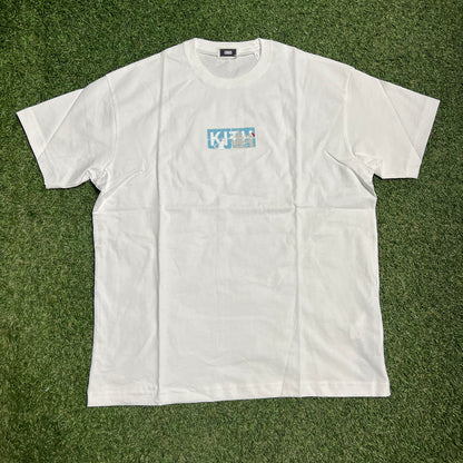 Kith Kithmas Scenic Logo Tee White Size Medium New x12876