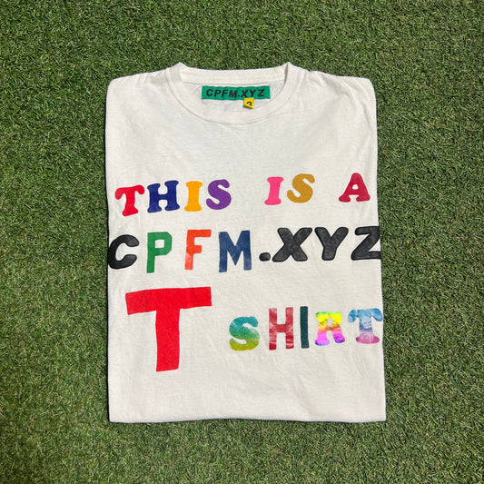 CPFM "This is.." White Longsleeve Size 3 USED x12875