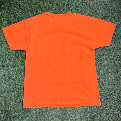 Warren Lotas New York Pick Up Basketball Orange Tee Size Medium NEW x11907