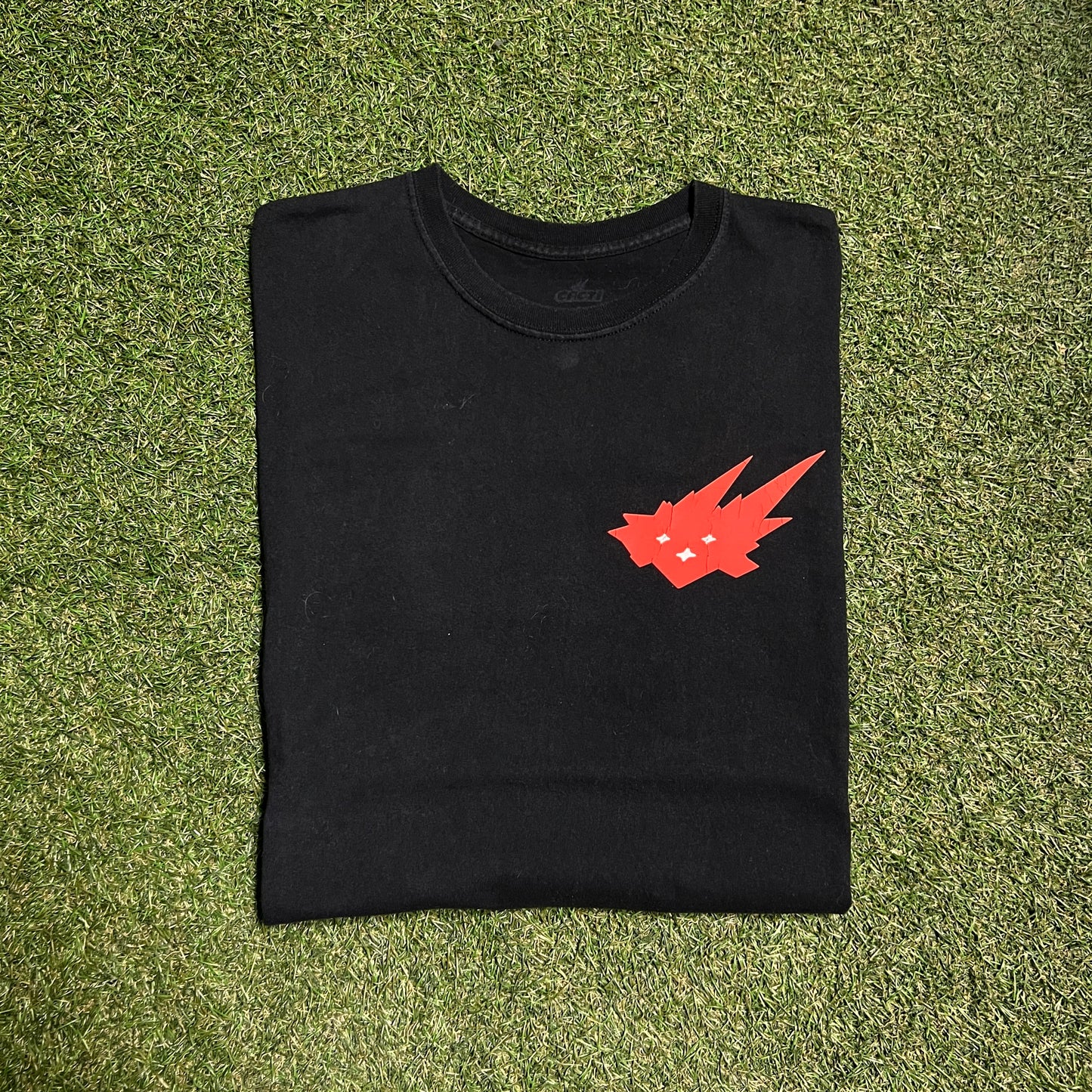 Travis Scott Caci 2021 Spiked Seltzer Black Tee Size Large USED x11926