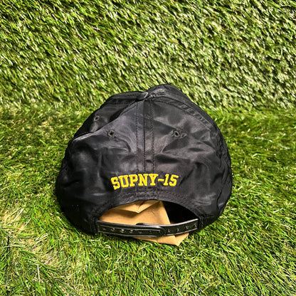 Supreme SUPNY-15 6 panel cap black USED x11944